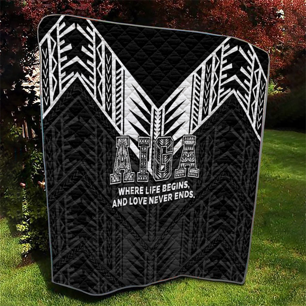 Samoa Aiga Quilt Samoan Tribal Pattern LT05 - Polynesian Pride
