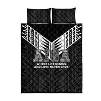 Samoa Aiga Quilt Bed Set Samoan Tribal Pattern LT05 - Polynesian Pride