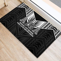 Samoa Aiga Rubber Doormat Samoan Tribal Pattern LT05 - Polynesian Pride