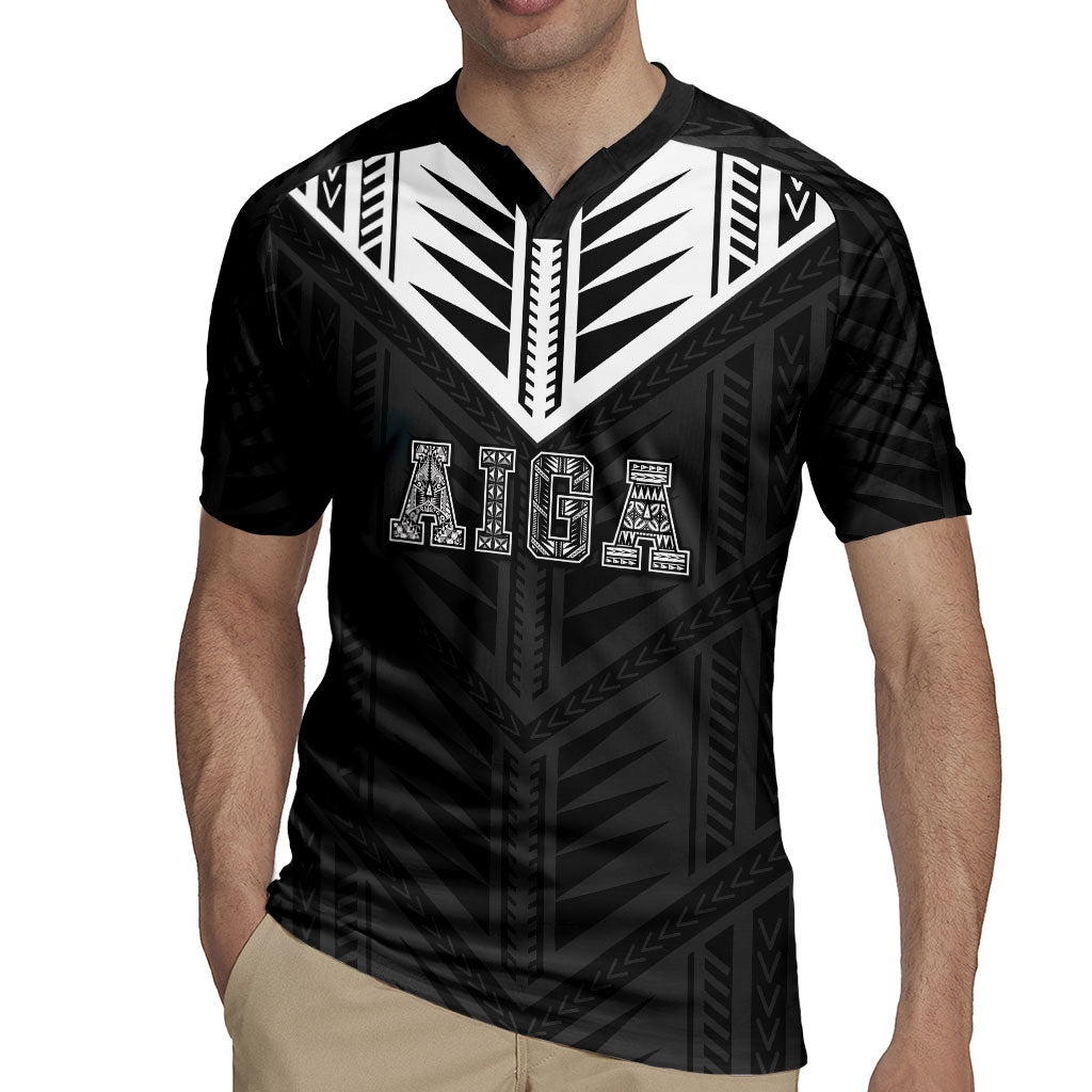 Samoa Aiga Rugby Jersey Samoan Tribal Pattern LT05 - Polynesian Pride