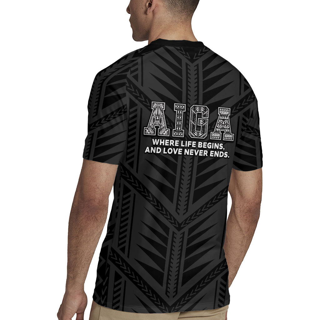 Samoa Aiga Rugby Jersey Samoan Tribal Pattern LT05 - Polynesian Pride