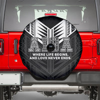 Samoa Aiga Spare Tire Cover Samoan Tribal Pattern LT05 - Polynesian Pride