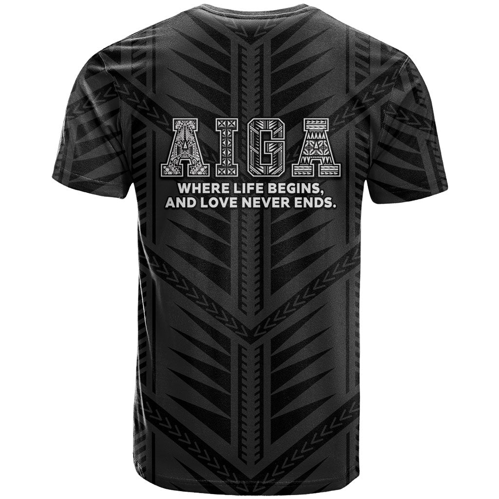 Samoa Aiga T Shirt Samoan Tribal Pattern LT05 - Polynesian Pride