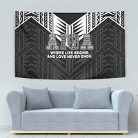 Samoa Aiga Tapestry Samoan Tribal Pattern LT05 - Polynesian Pride