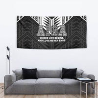 Samoa Aiga Tapestry Samoan Tribal Pattern LT05 - Polynesian Pride