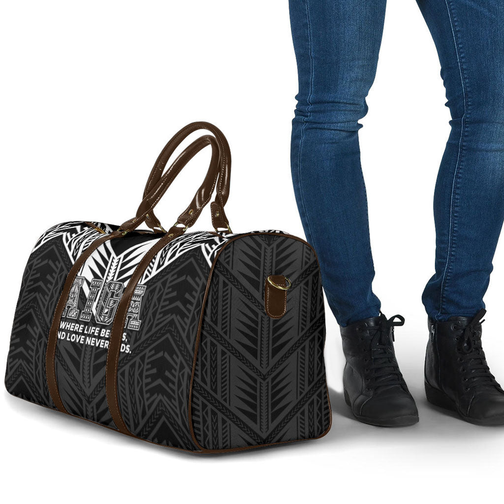 Samoa Aiga Travel Bag Samoan Tribal Pattern LT05 - Polynesian Pride