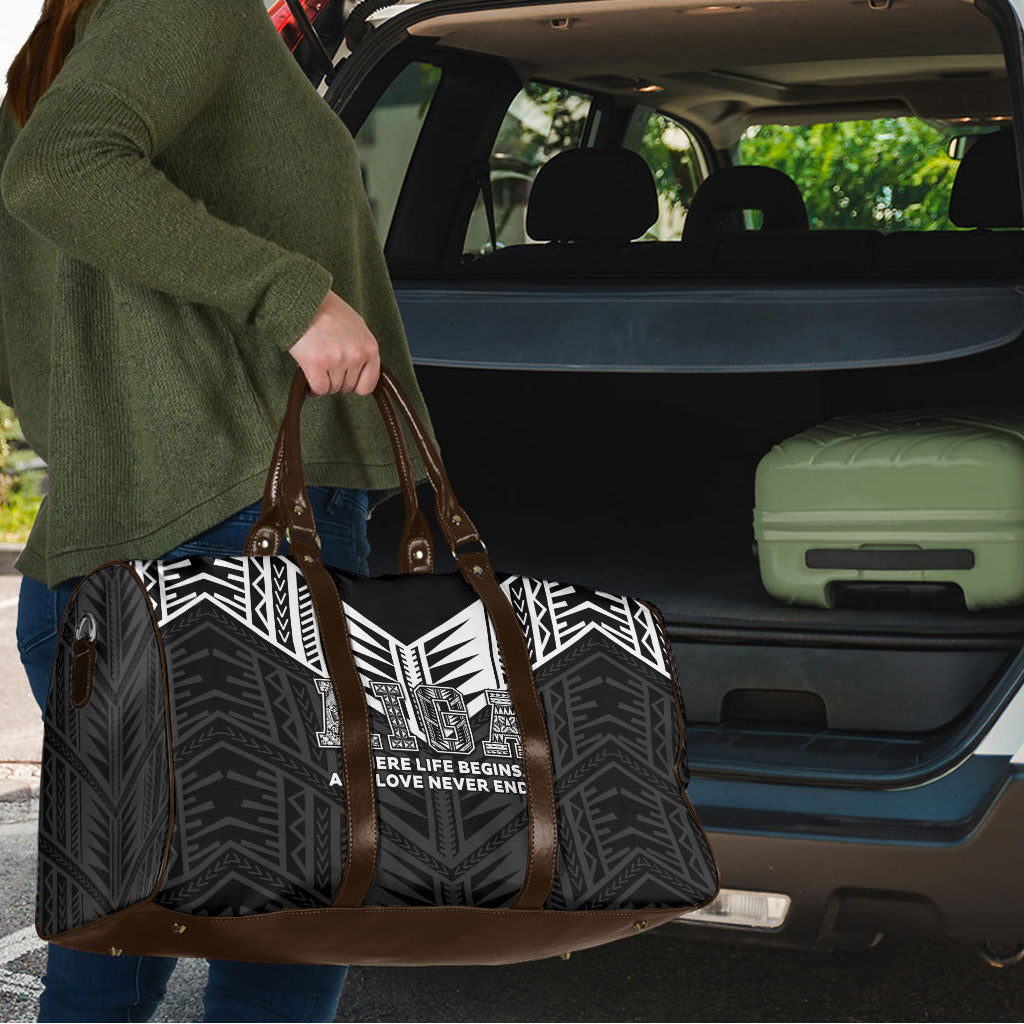Samoa Aiga Travel Bag Samoan Tribal Pattern LT05 - Polynesian Pride
