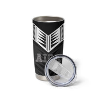 Samoa Aiga Tumbler Cup Samoan Tribal Pattern LT05 - Polynesian Pride
