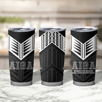Samoa Aiga Tumbler Cup Samoan Tribal Pattern LT05 - Polynesian Pride
