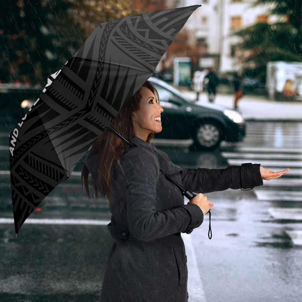 Samoa Aiga Umbrella Samoan Tribal Pattern LT05 - Polynesian Pride