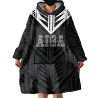 Samoa Aiga Wearable Blanket Hoodie Samoan Tribal Pattern LT05 - Polynesian Pride