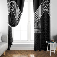 Samoa Aiga Window Curtain Samoan Tribal Pattern LT05 - Polynesian Pride