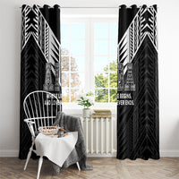 Samoa Aiga Window Curtain Samoan Tribal Pattern LT05 - Polynesian Pride