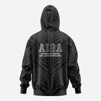Samoa Aiga Zip Hoodie Samoan Tribal Pattern LT05 - Polynesian Pride
