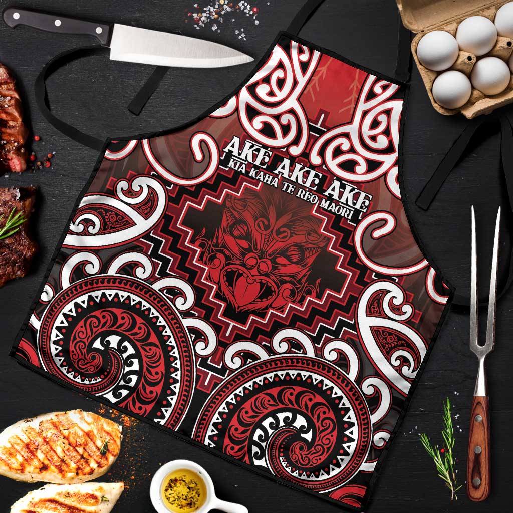New Zealand Aotearoa Apron Te Reo Maori Ake Ake Ake - Polynesian Pride