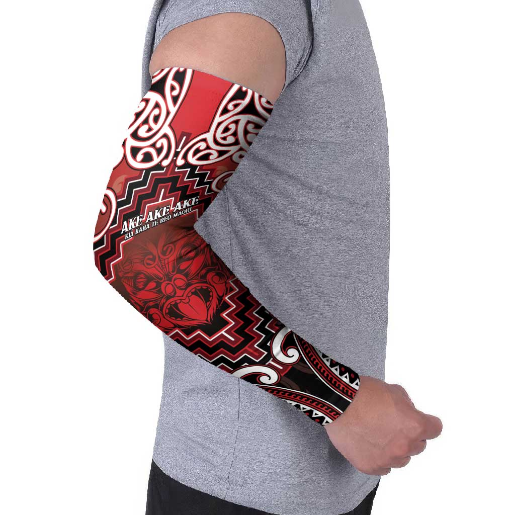 New Zealand Aotearoa Arm Sleeves Te Reo Maori Ake Ake Ake - Polynesian Pride
