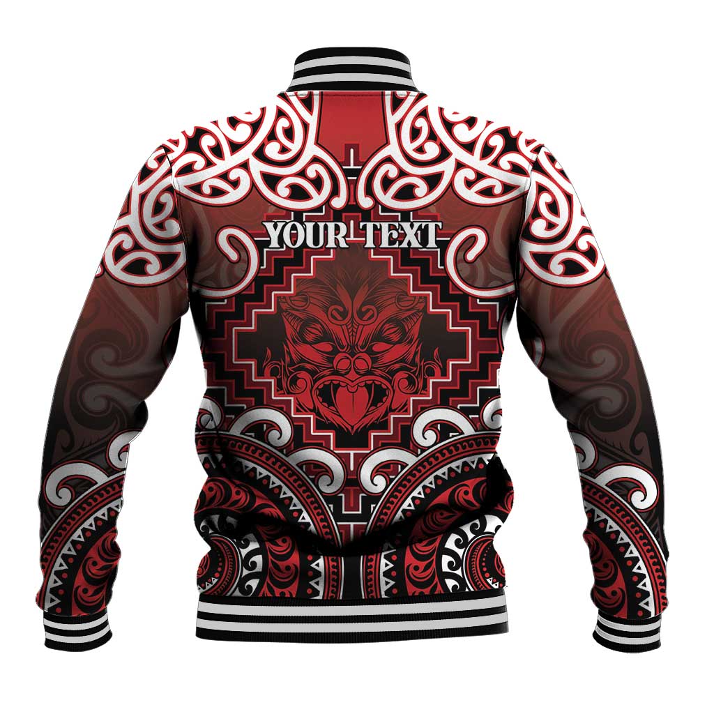 Personalised New Zealand Aotearoa Baseball Jacket Te Reo Maori Ake Ake Ake - Polynesian Pride
