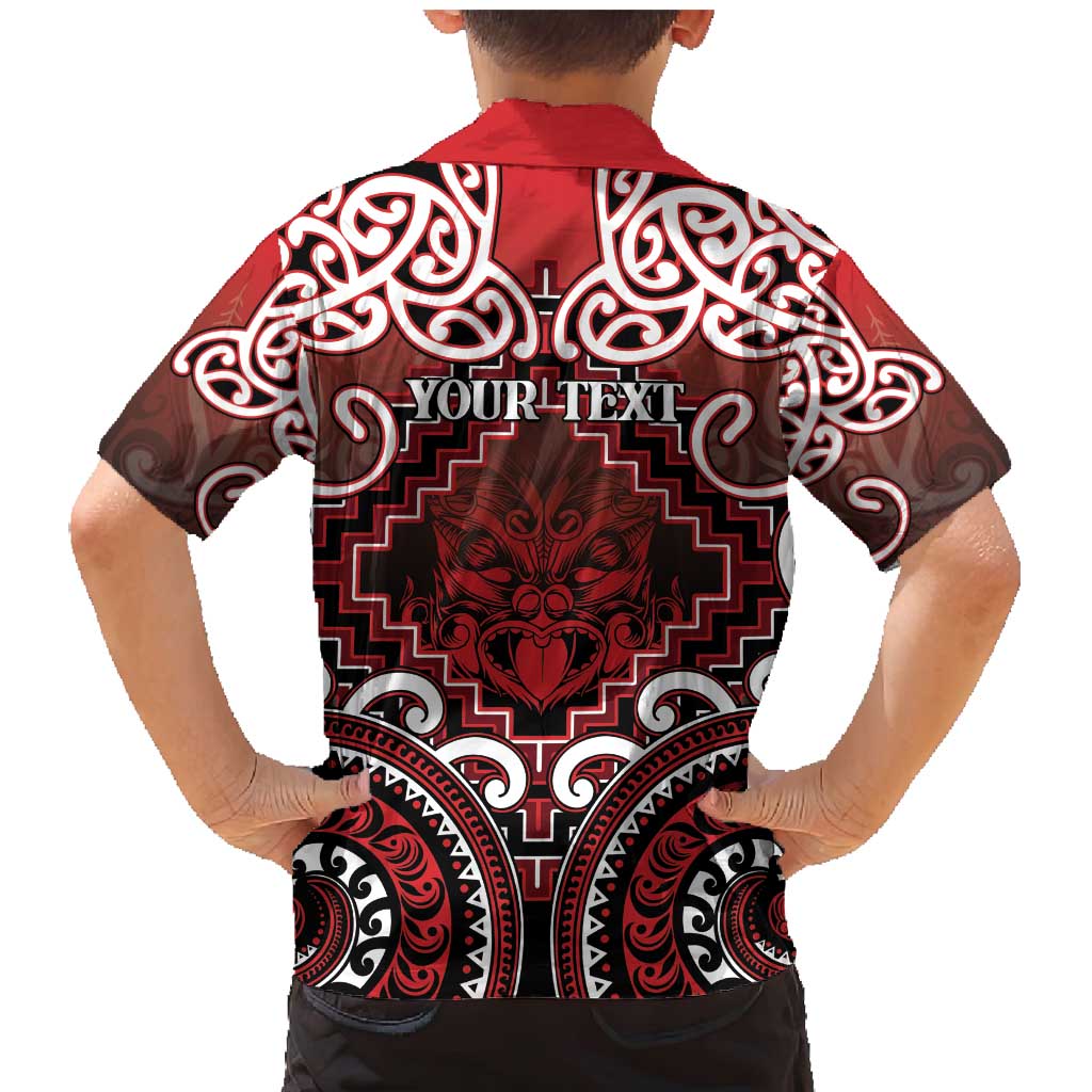 Personalised New Zealand Aotearoa Family Matching Mermaid Dress and Hawaiian Shirt Te Reo Maori Ake Ake Ake - Polynesian Pride