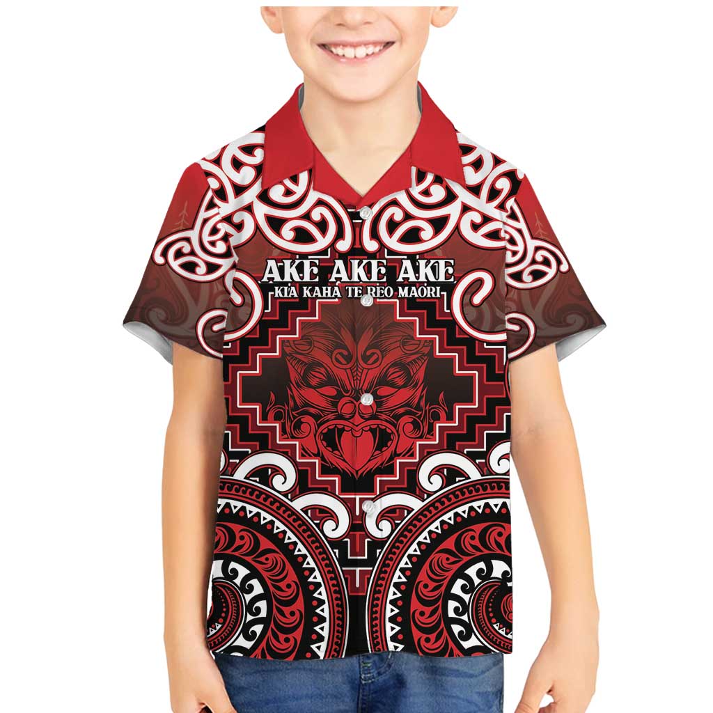 Personalised New Zealand Aotearoa Family Matching Mermaid Dress and Hawaiian Shirt Te Reo Maori Ake Ake Ake - Polynesian Pride