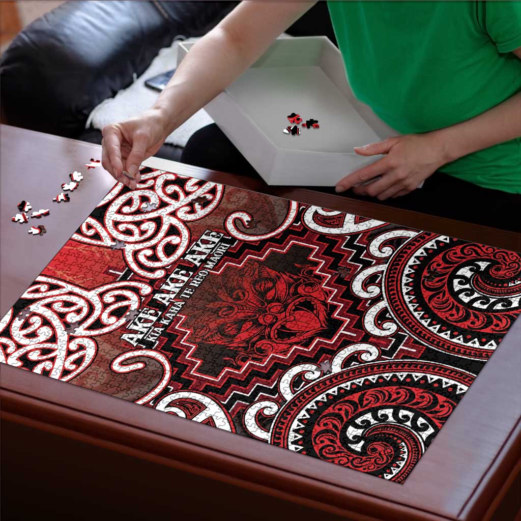 New Zealand Aotearoa Puzzle Te Reo Maori Ake Ake Ake - Polynesian Pride
