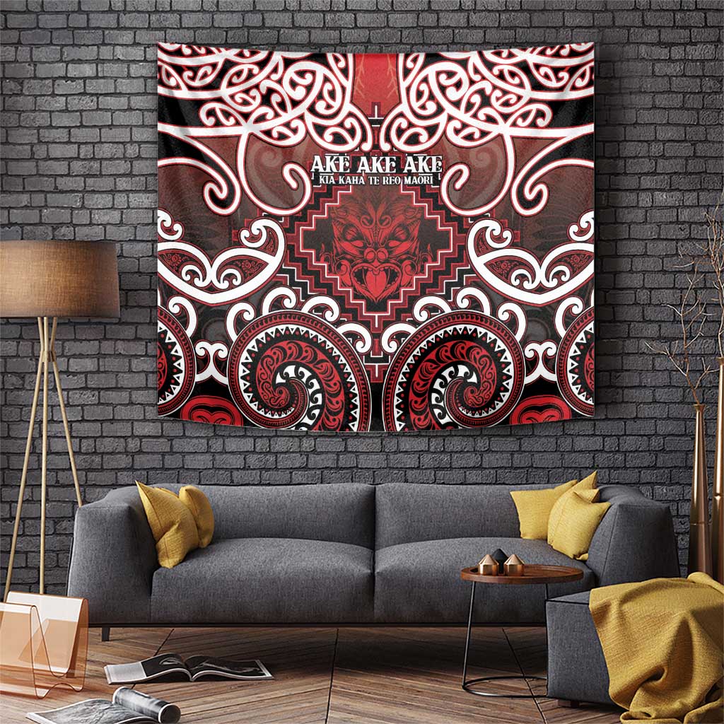 New Zealand Aotearoa Tapestry Te Reo Maori Ake Ake Ake - Polynesian Pride