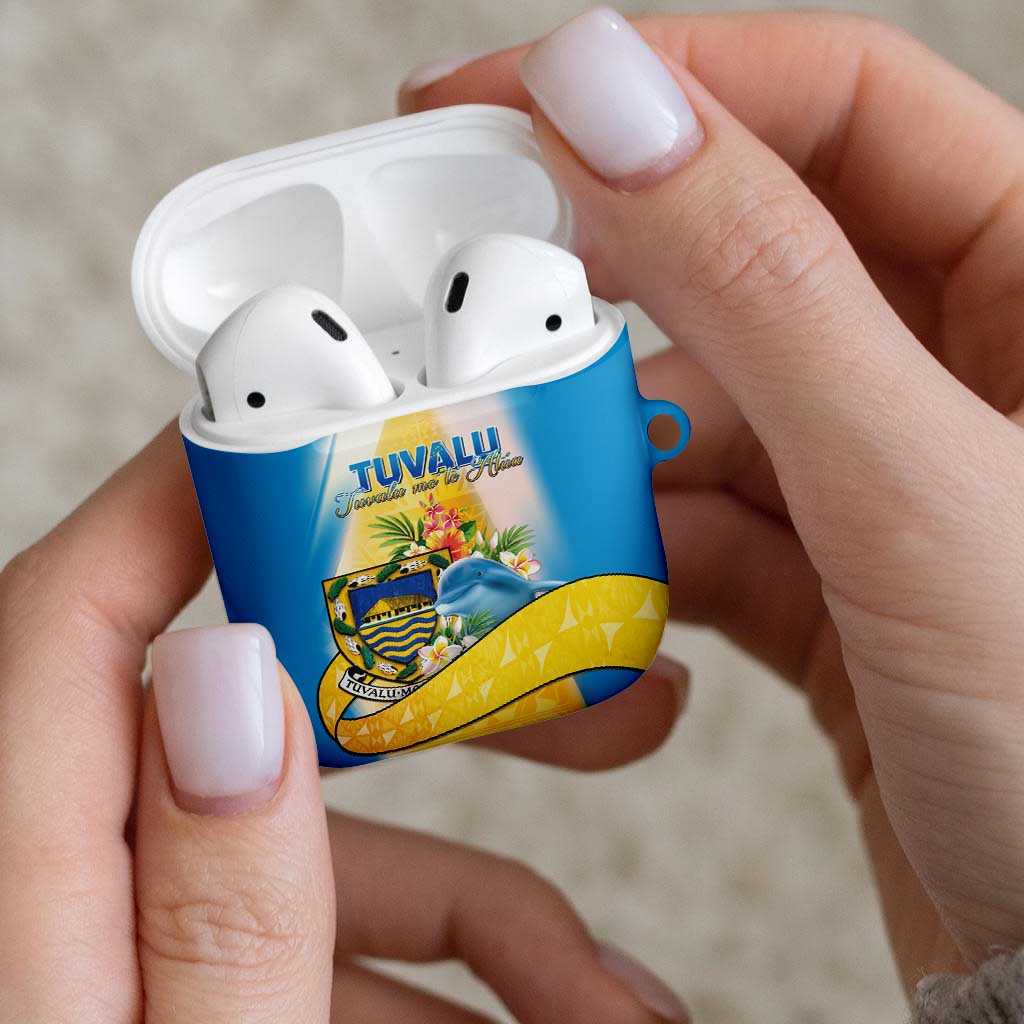Tuvalu Independence Day AirPods Case Tuvalu Mo Te Atua - Polynesian Pride
