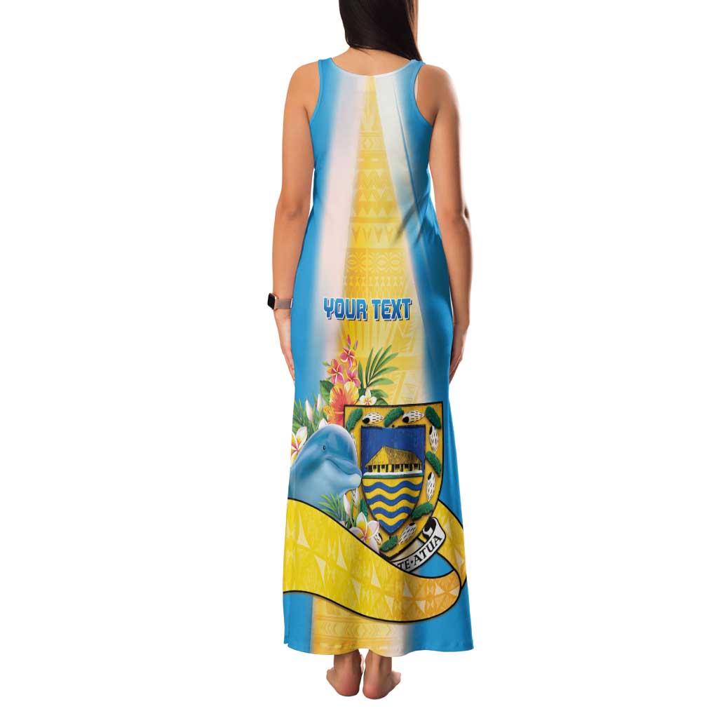 Personalised Tuvalu Independence Day Family Matching Tank Maxi Dress and Hawaiian Shirt Tuvalu Mo Te Atua - Polynesian Pride
