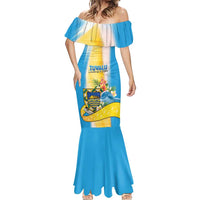 Personalised Tuvalu Independence Day Mermaid Dress Tuvalu Mo Te Atua - Polynesian Pride