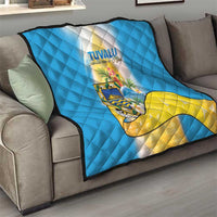 Tuvalu Independence Day Quilt Tuvalu Mo Te Atua - Polynesian Pride