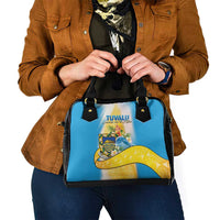 Tuvalu Independence Day Shoulder Handbag Tuvalu Mo Te Atua - Polynesian Pride