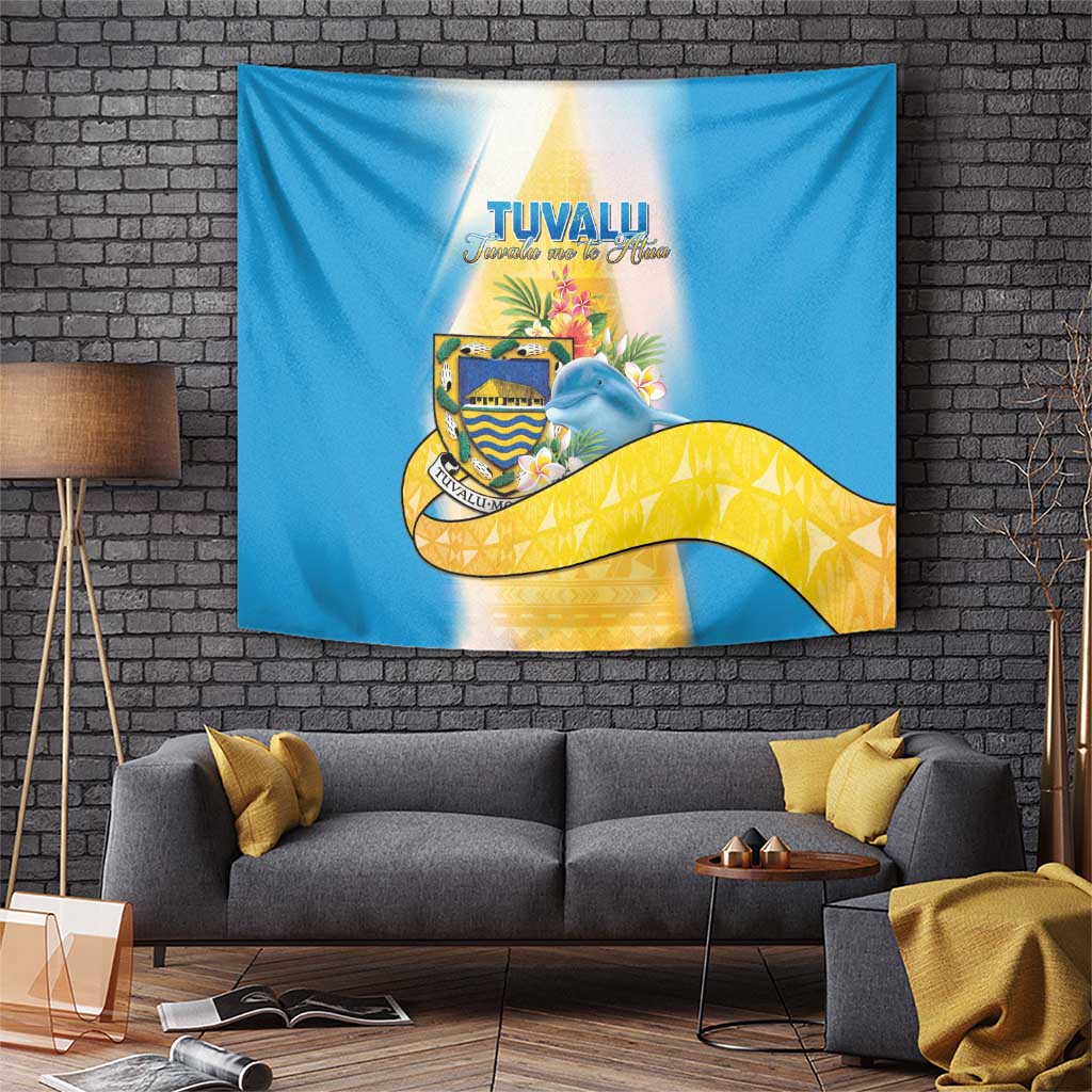 Tuvalu Independence Day Tapestry Tuvalu Mo Te Atua - Polynesian Pride