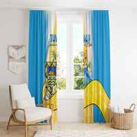 Tuvalu Independence Day Window Curtain Tuvalu Mo Te Atua - Polynesian Pride