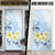 FSM Chuuk Constitution Day Door Cover Polynesian Curves Plumeria - Polynesian Pride