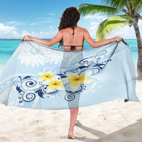 FSM Chuuk Constitution Day Sarong Polynesian Curves Plumeria - Polynesian Pride