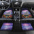 Happy Hulaween Car Mats Mahaloween Skeleton Dancing