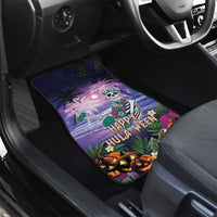 Happy Hulaween Car Mats Mahaloween Skeleton Dancing LT05 - Polynesian Pride