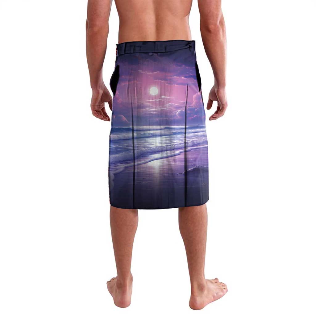 Happy Hulaween Lavalava Mahaloween Skeleton Dancing LT05 - Polynesian Pride
