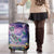 Happy Hulaween Luggage Cover Mahaloween Skeleton Dancing