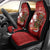 Aloha Halloween Car Seat Cover Skeleton Surfing