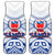 Samoa Rugby Car Mats 2023 Pacific Championships Polynesian Pattern LT05 Blue - Polynesian Pride