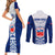 Custom Samoa Rugby Couples Matching Short Sleeve Bodycon Dress and Long Sleeve Button Shirt 2023 Pacific Championships Polynesian Pattern LT05 - Polynesian Pride