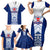 Custom Samoa Rugby Family Matching Short Sleeve Bodycon Dress and Hawaiian Shirt 2023 Pacific Championships Polynesian Pattern LT05 - Polynesian Pride