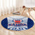 Samoa Rugby Round Carpet 2023 Pacific Championships Polynesian Pattern LT05 - Polynesian Pride