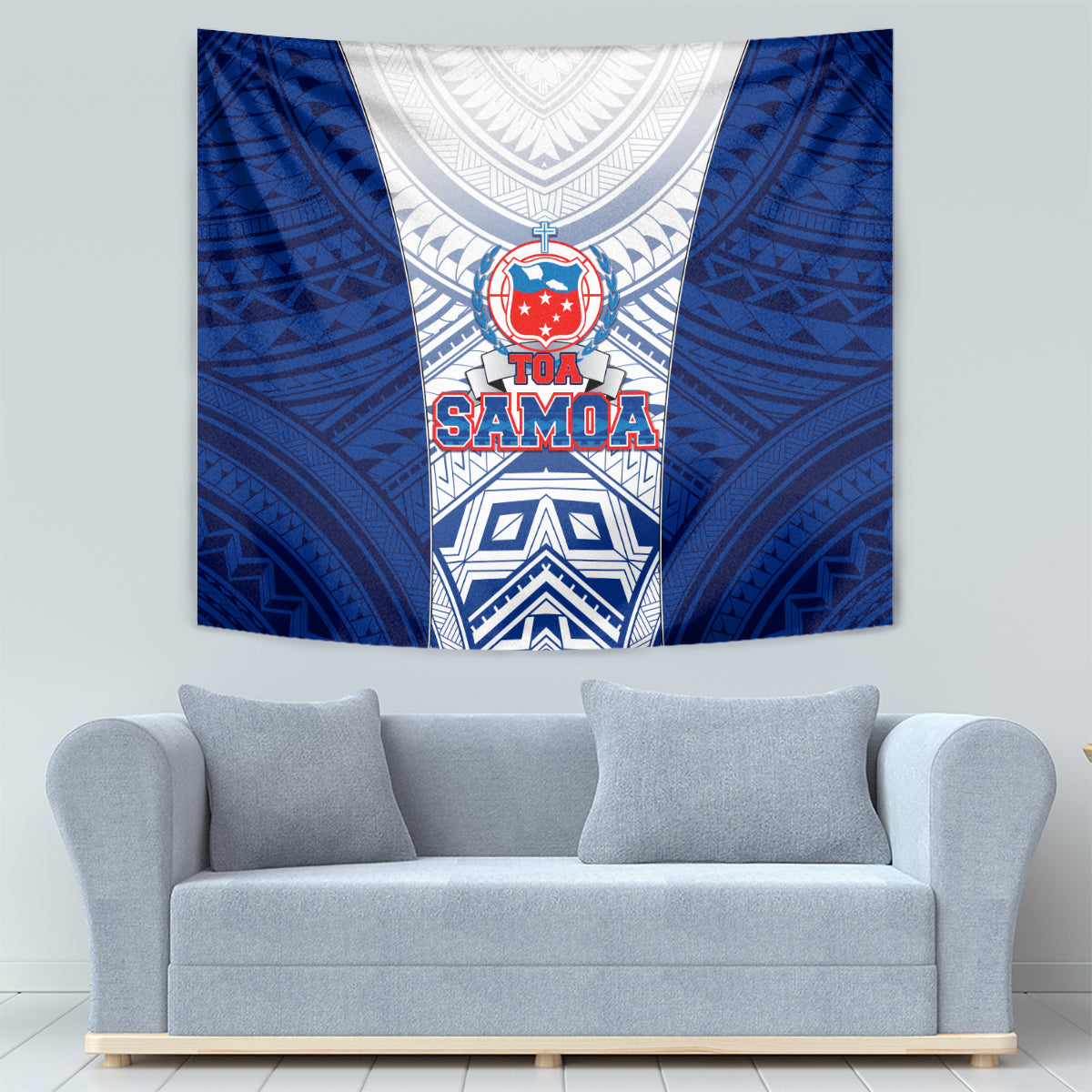 Samoa Rugby Tapestry 2023 Pacific Championships Polynesian Pattern LT05 - Polynesian Pride