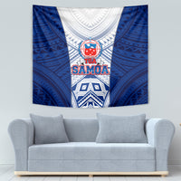 Samoa Rugby Tapestry 2023 Pacific Championships Polynesian Pattern LT05 - Polynesian Pride