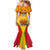 Custom Papua New Guinea Rugby Mermaid Dress 2023 Pacific Championships The Kumuls LT05 - Polynesian Pride