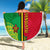 Vanuatu Happy Unity Day Beach Blanket Polynesian Plumeria LT05 - Wonder Print Shop