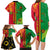 Personalised Vanuatu Happy Unity Day Family Matching Long Sleeve Bodycon Dress and Hawaiian Shirt Polynesian Plumeria LT05 - Polynesian Pride