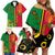 Personalised Vanuatu Happy Unity Day Family Matching Off Shoulder Short Dress and Hawaiian Shirt Polynesian Plumeria LT05 - Polynesian Pride