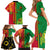 Personalised Vanuatu Happy Unity Day Family Matching Short Sleeve Bodycon Dress and Hawaiian Shirt Polynesian Plumeria LT05 - Polynesian Pride